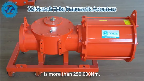 Output Torque of Xm-B Series Spring Return Actuator